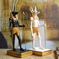 木乃伊禮品歸來埃及神像阿努比斯狗神擺件荷魯斯守護神旅游紀念品