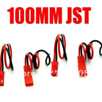 100pairs 100mm 10CM JST Connector Plug Wire Wiring CABLE for RC Plane BEC Lipo Battery JR FUTABA TREX 450 RC HELICOPTER PLUG