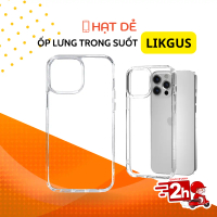 Ốp Lưng iphone Chính Hãng Likgus Trong Suốt Chống Ố Vàng Chống Xước Bảo Vệ Camera Chống Va Đập