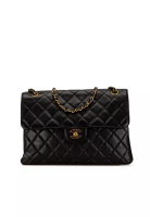 Chanel 二手香奈兒 Jumbo 羊皮雙面翻蓋包