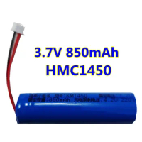 New 3.7V 850mAh Li-ion HMC1450 Battery For 70mai Smart Dash Cam Pro ,Midrive D02 Replacement Battery 3-wire Plug 14*50mm