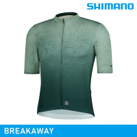 SHIMANO BREAKAWAY 短袖車衣 / 青苔綠