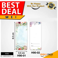 Hangtag|Hangtag murah|Hangtag bunga|Hangtag Flower|Hangtag tanpa teks