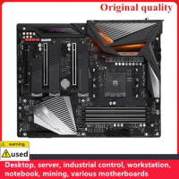 For X570 AORUS ULTRA Motherboards Socket AM4 DDR4 128GB For AMD X570 Desktop Mainboard M,2 NVME USB3.0