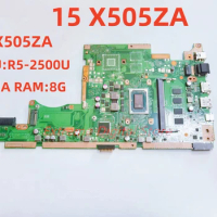 Motherboard number X505ZA suitable for Asus VivoBook 15 X505ZA laptop CPU: R5-2500U UMA 8GB RAM tested and shipped