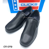COD ⭐️พร้อมส่ง⭐️ Clicks CV-079  รองเท้าหนังคัชชูสำหรับผู้ชาย ไซส์ 40-45 a