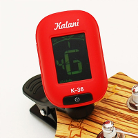 Kalani 烏克麗麗 5合1多功能雙色冷光調音器-紅色+加贈 PICK