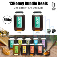 [SG] 13 Honey 850g Bundle Deal / Natural Pure Honey Organic Honey Raw Honey  / Wild Honey Stingless 