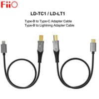 Fiio LD-TC1/LD-LT1 USB Type-B to Type-C/Lightning Cable Audio Adapter For FIIO K9 PRO/K5 Pro