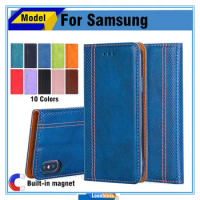 Case for Samsung Galaxy S20 FE S21 Ultra A71 A51 Note 20 10 Plus A50 A20 A52s A70 S9 S8 Plus S7 Edge Wallet Flip Leather Cover
