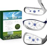 Golf Impact Tape Club Impact Stickers for Woods Irons and Putters No Residue Golf Accessories for Sw