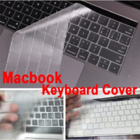 Transparency Keyboard Cover For Macbook Air 13 M2 Pro 13 M1 Pro14 15 16 Retina 11 Silicone Protector Skin Case A2337 A2779 A2681