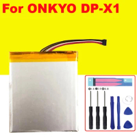 3.7V 5 Lines+Plug Battery for ONKYO DP-X1 a XDP-300R 100R Player Li-Po Polymer Rechargeable Accumulator Pack Replacement