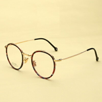 眼鏡框圓框眼鏡鏡架-韓版時尚復古潮流男女平光眼鏡5色73oe78【獨家進口】【米蘭精品】
