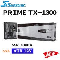 SSR-1300TR Seasonic PRIME TX-1300 Power Supply 1300W 80 PLUS TITANIUM Certified 1300W ATX 12V GAMING Desktop Computer SATA NEW