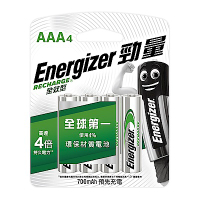 勁量 全效型鎳氫充電電池4號AAA 4入