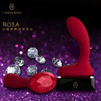 ◤Ｇ點按摩棒◥ 法國L`amourose ROSA Rouge珞莎胭紅 智能溫控G點刺激情趣按摩棒 紅【跳蛋 名器 自慰器 按摩棒 情趣用品 】【情趣職人】