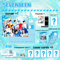 JUN THE 8 Kaji Card, SEVENTEEN, H2H MEOVV ILLIT, โฮโลแกรมเลเซอร์, การ์ด Lomo ใส, NCT DREAM, WISH PLA