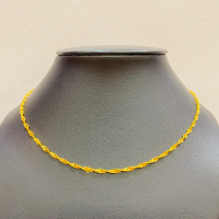 916/22K Gold Gila-Gila Necklace (1.40)