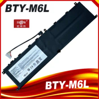 BTY-M6L Laptop Battery For MSI GS65 GS75 Stealth Thin 8RF 8RE PS63 P65 P75 Creator 8RC 8SC 9SC 9SE MS-16Q3 Series