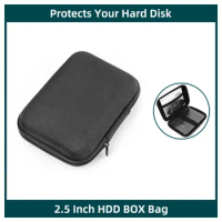 2.5" portable External Hard Drive Storage Case HDD Protection Bag for External 2.5 inch Hard Drive/Earphone/U Disk Hard Disk