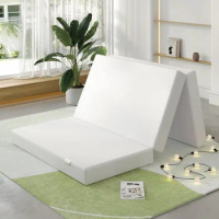 Mattress, 4 Inch Full Size Responsive Comfort Foam Trifold Mattress with Breathable &amp; Washable Cover, Foldable Mattress