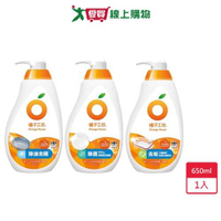橘子工坊 蔬果碗盤洗碗精650ml【愛買】