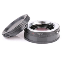 MD-MA Adapter Ring with Glass for Minolta MD MC Lens to for Sony Alpha AF MA Mount Camera A77 II A99 A580 Focus Infinity