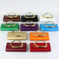 Cross-border E-commerce Exquisite Clutch Bag European and American Fashion Chain Bag Banquet Bag Par
