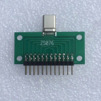 TYPE-C Male Test Board USB3.1 with PCB Board 24P Full-pin Conduction Data Wire Transfer Test Fixture