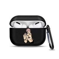 咒術回戰五條悟耳機殼動漫人物保護透明耳機保護套矽膠防摔掛件套平行進口