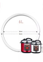 DESSINI DESSINI ITALY 6L Pressure Cooker Rice Cooker Silicone Gasket Seal Belt Elastic Rubber Sealing Ring Getah Periuk Tekanan-6L