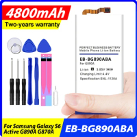 High Quality Replacement Battery For Samsung Galaxy G870A G890A S6 Active Rechargeable Phone Battery EB-BG890ABA 3500mAh