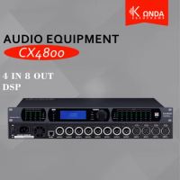 CX4800 4-in 8-out audio processor original software professional audio driverack professional speaker audio processor