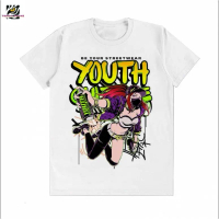 COD-T-shirt Tren Jalanan Tren Unisex Tren Hip-Hop Kaos Katun Lengan Pendek untuk Pria tvhppwuusv