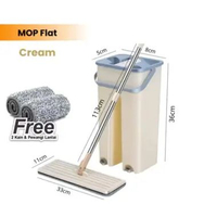 SKY - Alat Pel Lantai Super Flap Mop MAGIC MOP / Scratch Cleaning Mop / Magic Mop Cream Flat