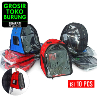 SEMPATI GROSIR Tas Kucing Astronot Isi 10 Pcs Tas Ransel Gendong Kucing Kelinci Anjing Kitten Anabul