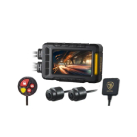 【Polaroid 寶麗萊】MS279WG GPS 新小蜂鷹 附記憶卡(機車雙鏡頭行車紀錄器-最新款！新小蜂鷹)