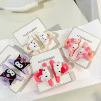ACC54 Jedai 2pcs Sanrio / Set Jepit Rambut Anak Isi 2 Karakter Kartun Jepitan Jedai Kecil mini Akses