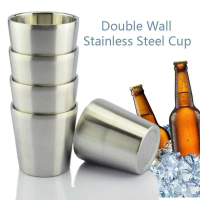 GELAS STAINLES STEEL WINE ALKOHOL