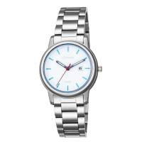 【LICORNE】力抗 品味時光都會手錶(白藍/銀 LT120LWWI-N)