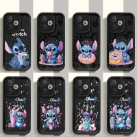Compatible for Samsung A15 A21S A22 A23 A24 A25 A31 A32 A33 A34 Phoen Case Ice cream Drink Stitch Pr
