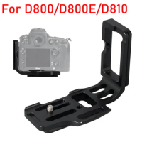 D800 D800E D810 Quick Release L Plate Extension L Type Stretchable Adjustment Bracket for Nikon D800 D800E D810 Cameras