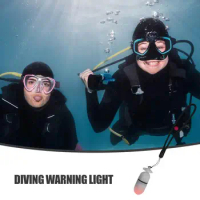 Underwater Strobe Light Scuba Diving Signal Light Night Dive LED Marker Mini Tank Light Scuba Night Dive Marker LED Flashy Safet