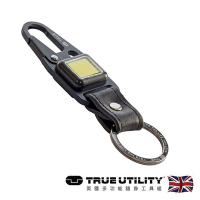 TRUE UTILITY 英國多功能充電型LED鈕扣燈鑰匙圈CLIPLITE(TU918)