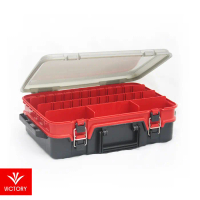 TACKLE BOX DOUBLE LAYER DL 3007 - VICTORY SMART BOX