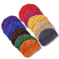 ถุงนอน, หมวกตาข่ายทอมัด, ขายร้อนข้ามพรมแดน, ถุงตาข่าย, หมวกผม pashmina หมวก  ใน  ฮิญาบ วิน  ผ้า  คลุ