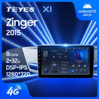 TEYES X1 For Mitsubishi Zinger 2015 Car Radio Multimedia Video Player Navigation GPS Android 10 No 2din 2 din dvd