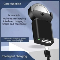 BCASE Charger Baterai Kancing Li-ion LIR2032 LIR1632 USB Type C - BC42, Pengisian Mudah dan Hemat En