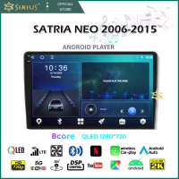 ANDROID Radio Kereta SATRIA NEO 9 Inch 2K Q-LED CAR ANDROID PLAYER (8GB RAM 128GB CARPLAY DSP 4G SIM